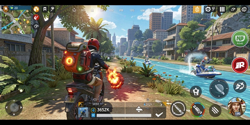Tampilan gameplay menarik dalam 365ZK dengan berbagai interaksi dan keputusan.