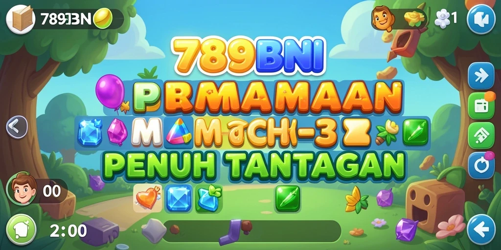 Tampilan gameplay seru dari 789BNI yang penuh warna.