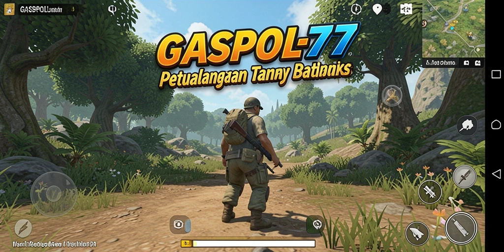 Tampilan gameplay GASPOL77 yang menakjubkan dalam dunia terbuka.